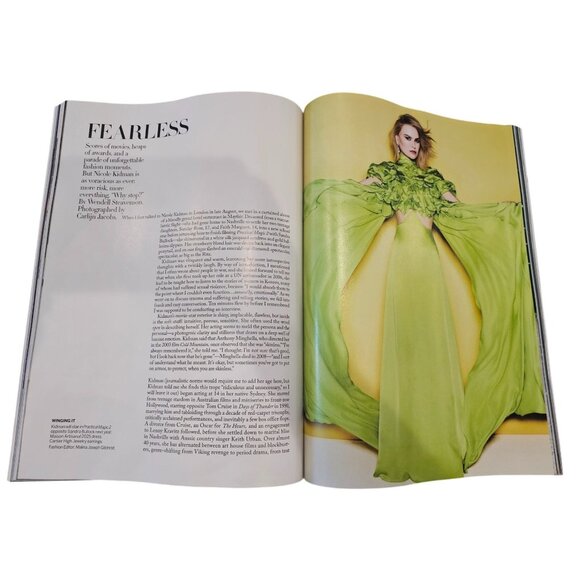 Vogue Magazine November 2025 Special Issue Nicole Kidman Fashion Hollywood - Picture 8 of 8